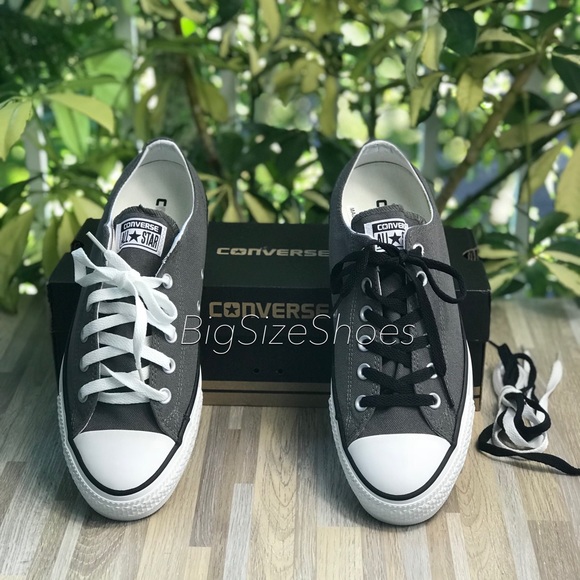 NWT Converse Ctas PRO OX Grey WMNS AUTHENTIC - Picture 2 of 6